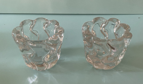 Vintage daum france rippled - vintage,