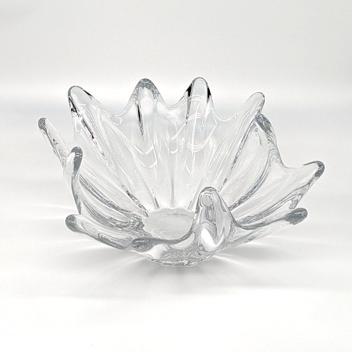 Daum crystal bowl centerpiece - crystal,