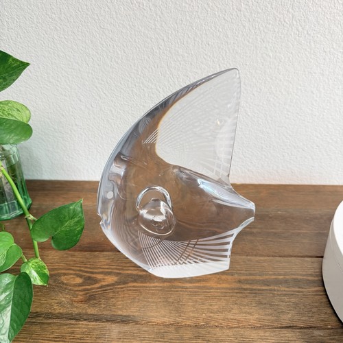 Crystal daum signed - crystal,