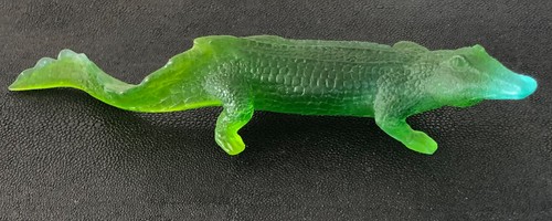 Daum france crystal - daum, alligator