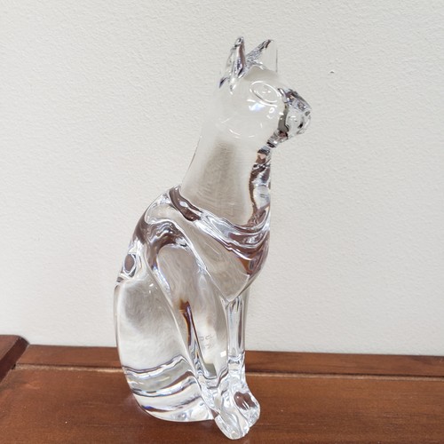 Signed daum france crystal - signed,