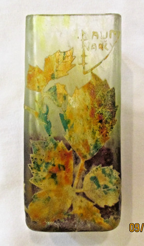 Antique signed daum nancy - signed,
