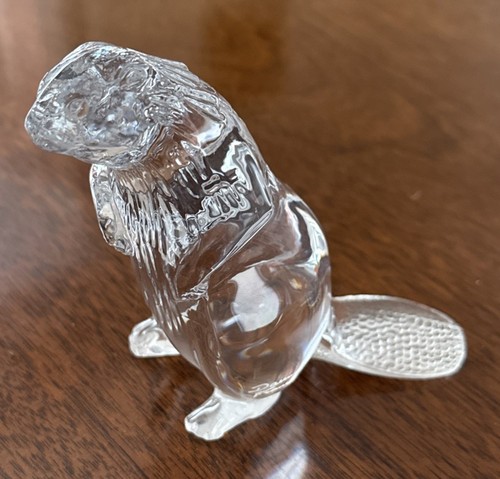 Vintage daum france beaver - vintage,