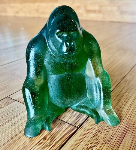 Daum france crystal gorilla - daum,