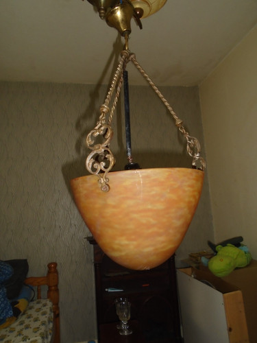 Rare shell chandelier daum - rare, chandelier.daum