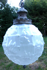A LARGE RECLAIMED GLASS GLOBE