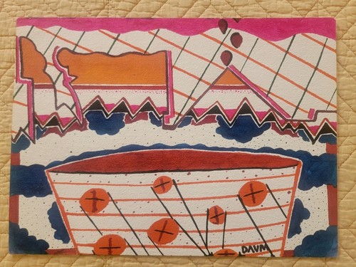 Original paiting watercolor - paiting,