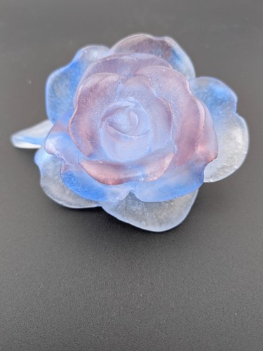 Daum pate verre violet - daum,