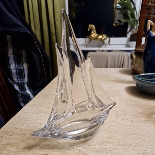 Signed vintage heavy - signed, clear
