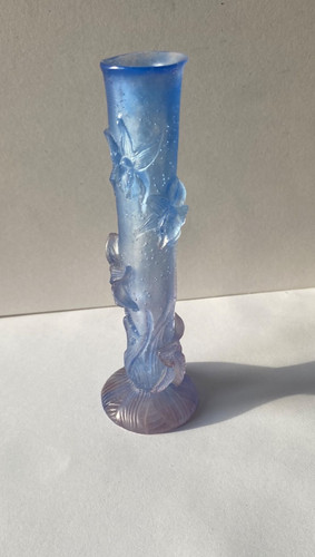 Daum nancy art - glass, floral