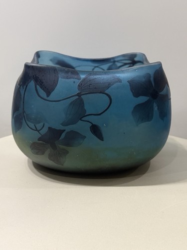 Daum glass paste vase - paste,