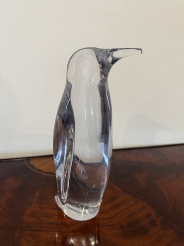 Daum france crystal penguin - daum,
