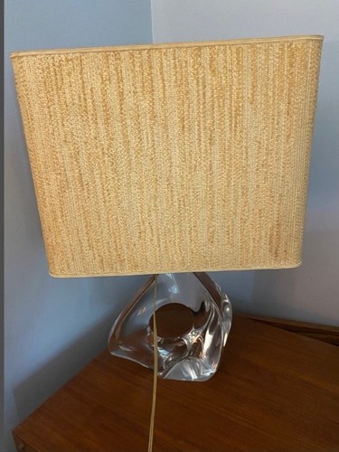 Daum french crystal lamp - daum,