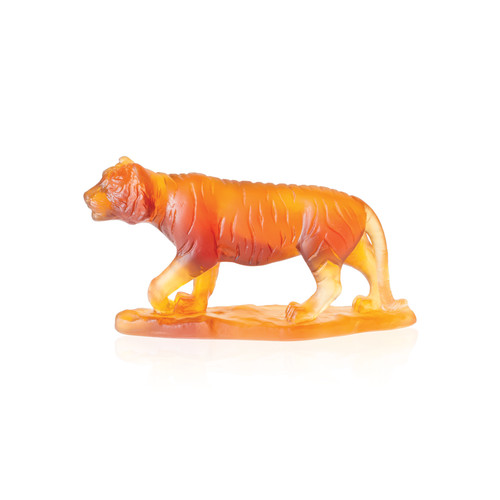 Daum france glass tigre tiger - daum,