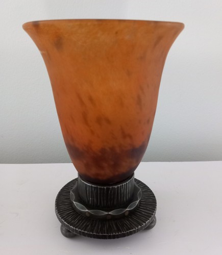 Daum nancy art deco lamp - nancy,