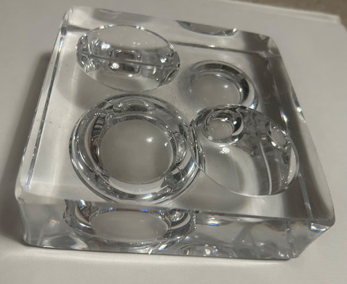 Vintage daum france - daum, clear