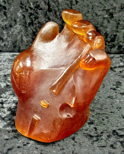 Daum pate verre main basse - daum, de