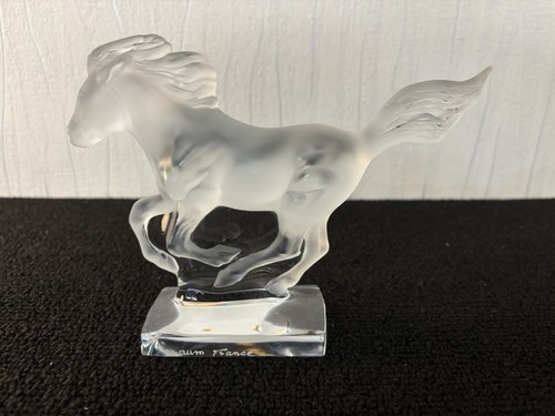 Crystal horse daum france - crystal,