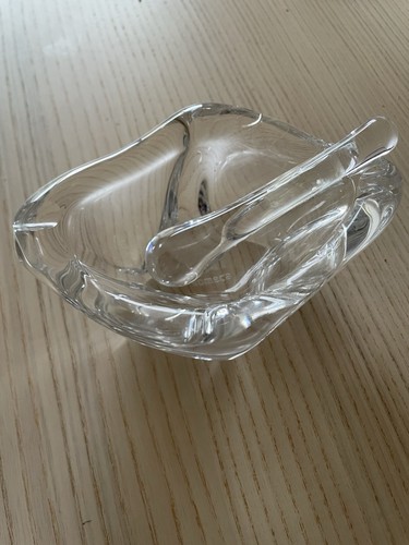 Daum france glass mortar - glass, &