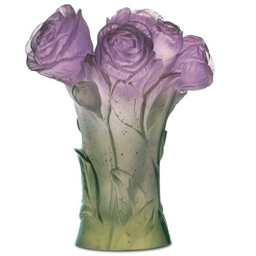 Daum france glass pivoine - glass,