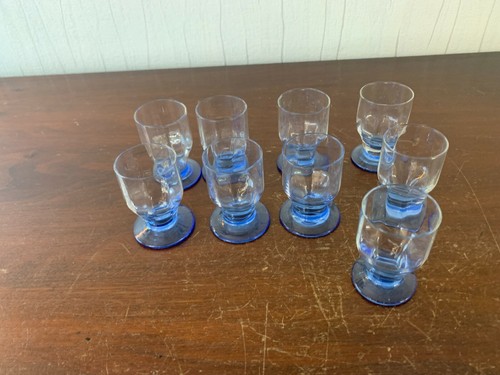 Daum art deco blue water - blue,