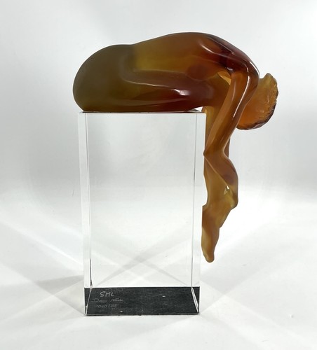 Daum pate verre glass - daum, pate-de-verre