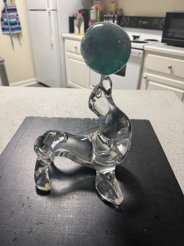 Daum france crystal - crystal, lion