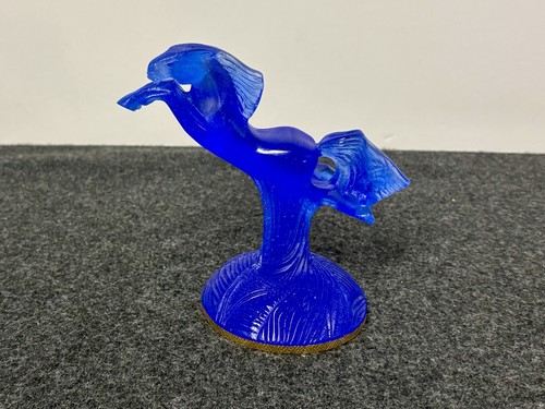 Rare daum colbalt - colbalt, blue