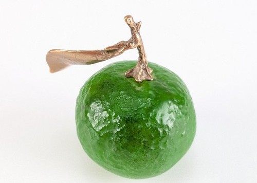 Daum pate verre fruit lime - daum, de