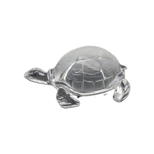 Large daum crystal turtle - daum,