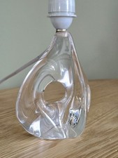 Daum France glass lamp base